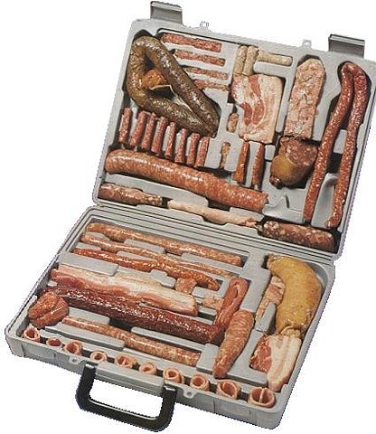 Is that a Bratwurst in your suitcase or are you just happy to see me?